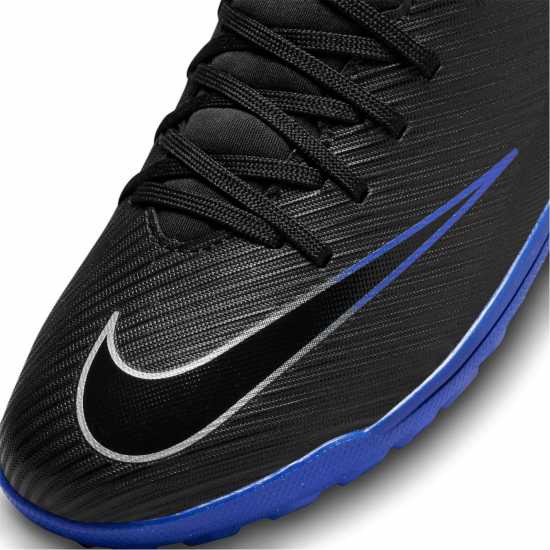 Nike Детски Футболни Бутонки Mercurial Vapour 15 Club Astro Turf Football Boots Juniors Black/Chrome - Футболни стоножки
