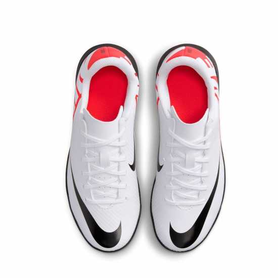 Nike Детски Футболни Бутонки Mercurial Vapour 15 Club Astro Turf Football Boots Juniors Crimson/White Футболни стоножки