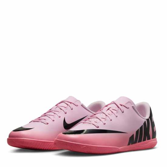 Nike Mercurial Vapor Club Junior Indoor Football Boots Pink/Black 
