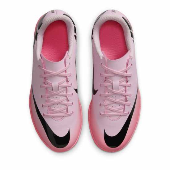 Nike Mercurial Vapor Club Junior Indoor Football Boots Pink/Black 