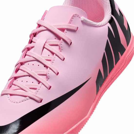 Nike Mercurial Vapor Club Junior Indoor Football Boots Pink/Black 