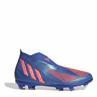 Adidas Predator + Junior Fg Football Boots Blue/Orange Футболни стоножки