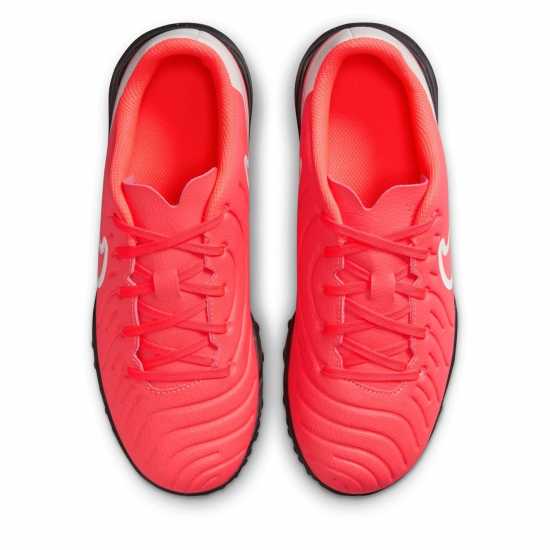 Nike Tiempo Legend 10 Club Juniors Astro Turf Football Boots Червено/Бяло Детски футболни бутонки
