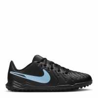 Nike Tiempo Legend 10 Club Juniors Astro Turf Football Boots Black/Black Детски футболни бутонки