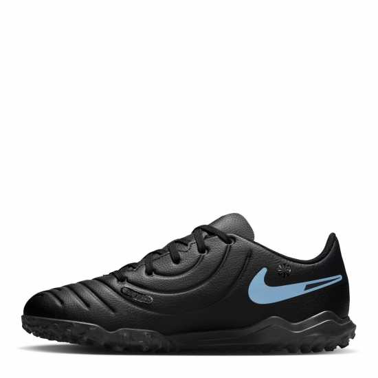 Nike Tiempo Legend 10 Club Juniors Astro Turf Football Boots Black/Black Детски футболни бутонки