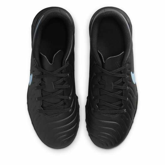 Nike Tiempo Legend 10 Club Juniors Astro Turf Football Boots Black/Black Детски футболни бутонки