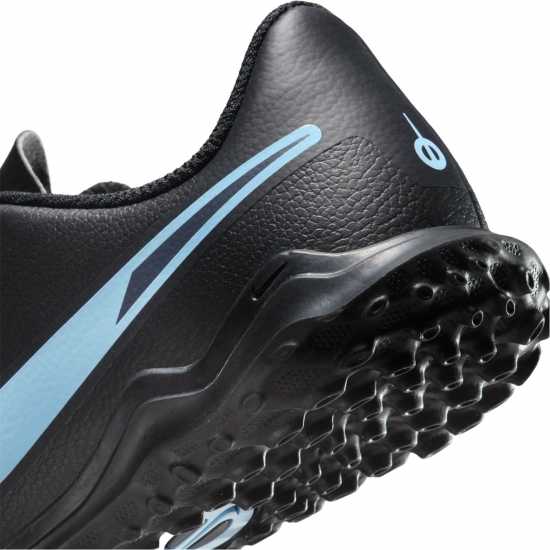 Nike Tiempo Legend 10 Club Juniors Astro Turf Football Boots Black/Black Детски футболни бутонки