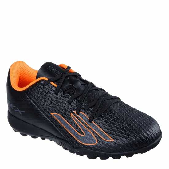 Skechers Skx.1 Juniors Astro Turf Football Boots Black/Orange Детски футболни бутонки
