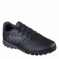 Skechers Razor Juniors Astro Turf Football Boots Black Детски футболни бутонки