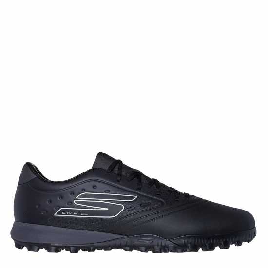 Детски футболни бутонки Skechers Razor Juniors Astro Turf Football Boots Black Skechers Razor Juniors Astro Turf Football Boots Black Детски футболни бутонки