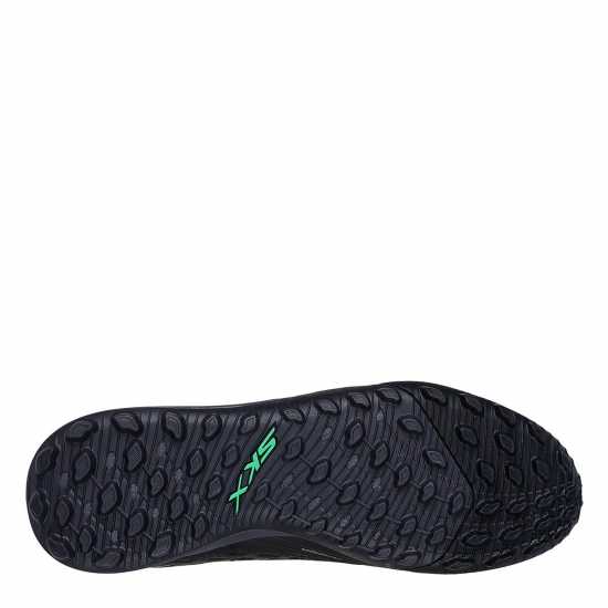 Детски футболни бутонки Skechers Razor Juniors Astro Turf Football Boots Black Skechers Razor Juniors Astro Turf Football Boots Black Детски футболни бутонки