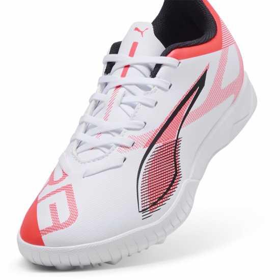Детски футболни бутонки Puma Ultra Play Junior Astro Turf Football Boots Бяло/Червено Puma Ultra Play Junior Astro Turf Football Boots Бяло/Червено Детски футболни бутонки