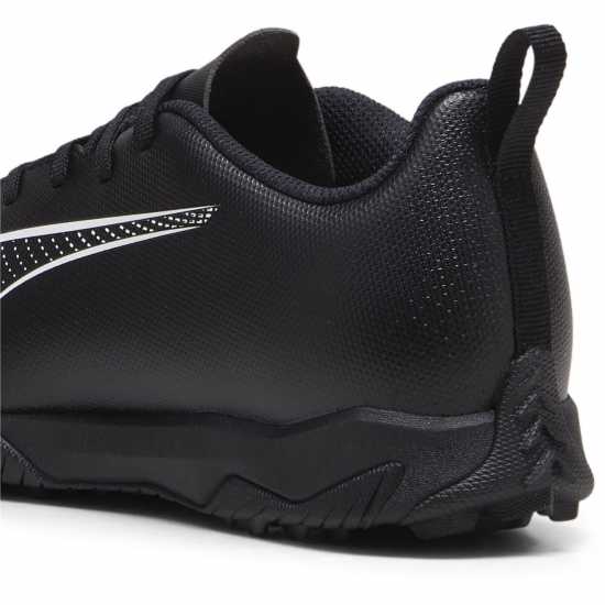 Puma Ultra Play Junior Astro Turf Football Boots Черно/Бяло Детски футболни бутонки