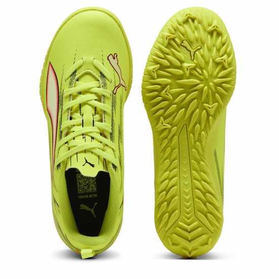 Puma Ultra 5 Play Astro Turf Football Boots Yellow/Black 