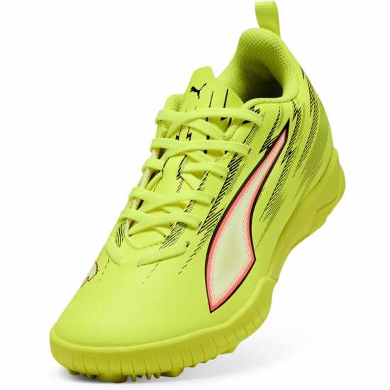 Puma Ultra 5 Play Astro Turf Football Boots Yellow/Black 