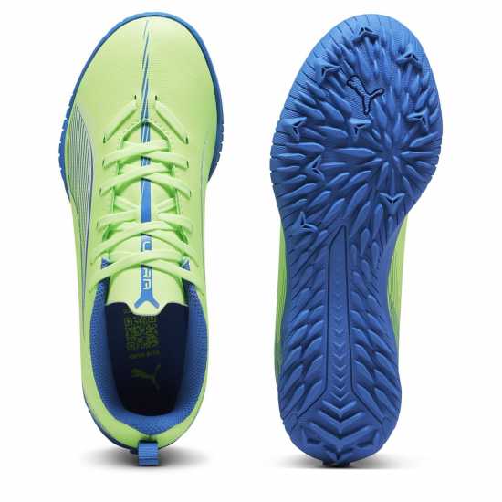 Детски футболни бутонки Puma Ultra Play Junior Astro Turf Football Boots Зелено/Бяло/Синьо Puma Ultra Play Junior Astro Turf Football Boots Зелено/Бяло/Синьо Детски футболни бутонки