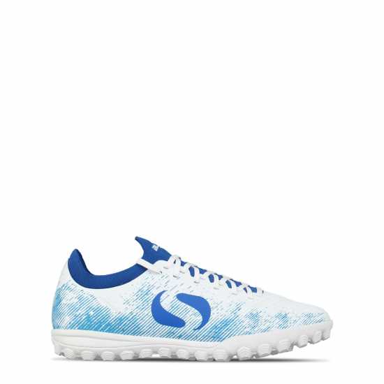 Sondico Детски Маратонки Изкуствен Терен Blaze Junior Astro Turf Trainers White/Blue Детски футболни бутонки