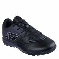 Skechers Razor Juniors Astro Turf Football Boots Black Детски футболни бутонки