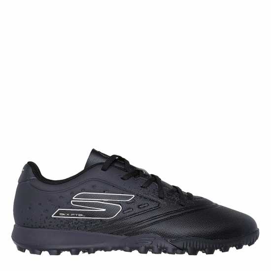 Skechers Razor Juniors Astro Turf Football Boots Black Детски футболни бутонки