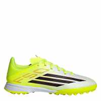 Adidas F50 League Juniors Astro Turf Football Boots Solar Yellow 