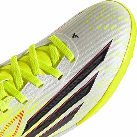 Adidas F50 League Juniors Astro Turf Football Boots Solar Yellow 