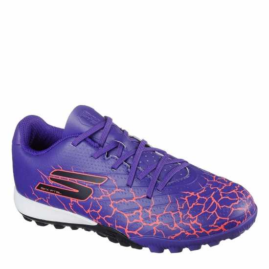 Skechers Skx 01 Academy Juniors Astro Turf Football Boots Purple Детски футболни бутонки