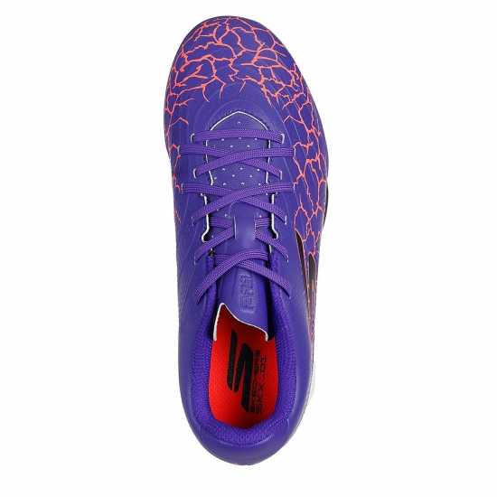 Skechers Skx 01 Academy Juniors Astro Turf Football Boots Purple Детски футболни бутонки