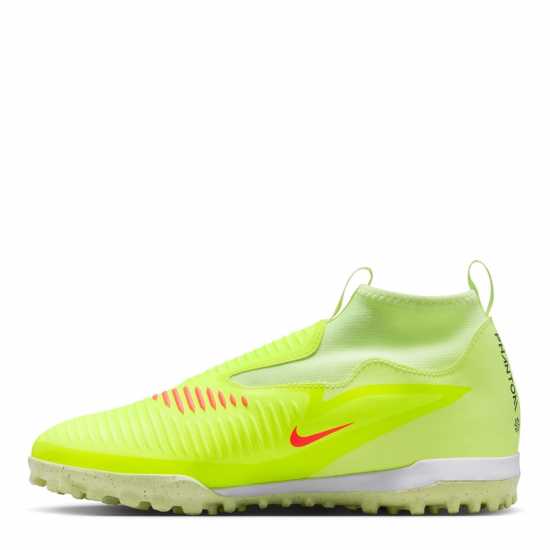 Nike Phantom 6 High Academy Juniors Astro Turf Football Boots Volt/Crimson Nike Phantom 6 High Academy Juniors Astro Turf Football Boots Volt/Crimson