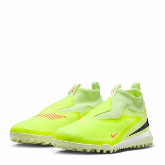 Nike Phantom 6 High Academy Juniors Astro Turf Football Boots Volt/Crimson Nike Phantom 6 High Academy Juniors Astro Turf Football Boots Volt/Crimson