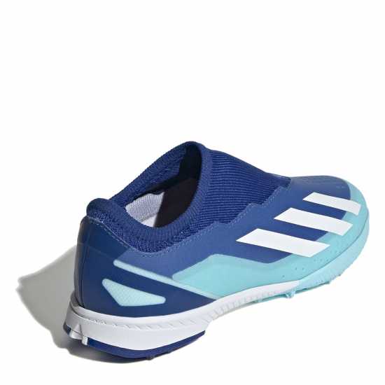 Adidas X Crazyfast League Junior Laceless Astro Turf Football Boots Blue/White Футболни стоножки