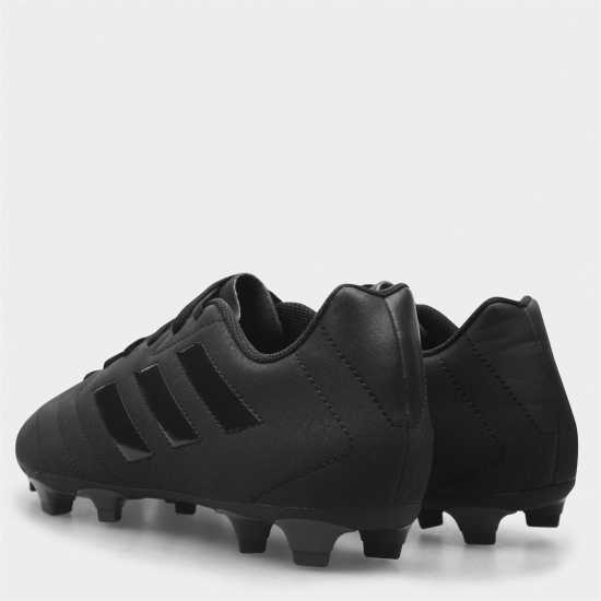 Adidas Детски Футболни Бутонки Goletto Firm Ground Football Boots Juniors Black/Black NB - Футболни стоножки
