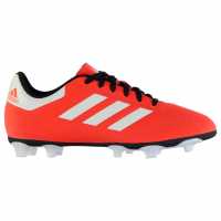 Adidas Детски Футболни Бутонки Goletto Junior Firm Ground Football Boots Junior Boys Red/White/Black Футболни стоножки