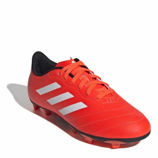 Детски футболни бутонки Adidas Goletto Viii Juniors Firm Ground Football Boots Червено/Бяло Adidas Goletto Viii Juniors Firm Ground Football Boots Червено/Бяло Детски футболни бутонки