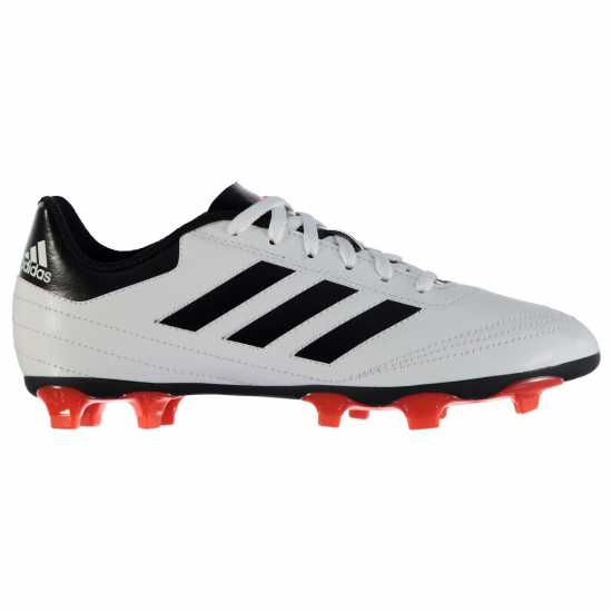Детски футболни бутонки Adidas Goletto Viii Juniors Firm Ground Football Boots White/Solar Red Adidas Goletto Viii Juniors Firm Ground Football Boots White/Solar Red Детски футболни бутонки