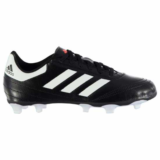 Adidas Детски Футболни Бутонки Goletto Firm Ground Football Boots Juniors Black/White Футболни стоножки