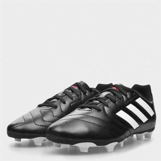 Детски футболни бутонки Adidas Goletto Viii Juniors Firm Ground Football Boots Black/White Adidas Goletto Viii Juniors Firm Ground Football Boots Black/White Детски футболни бутонки