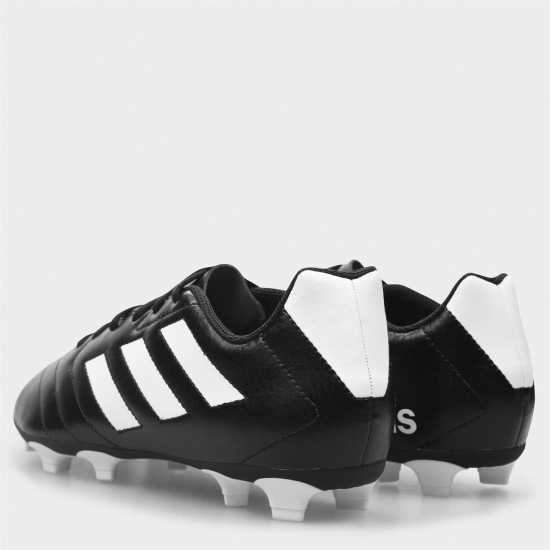 Adidas Детски Футболни Бутонки Goletto Firm Ground Football Boots Juniors Black/White Футболни стоножки