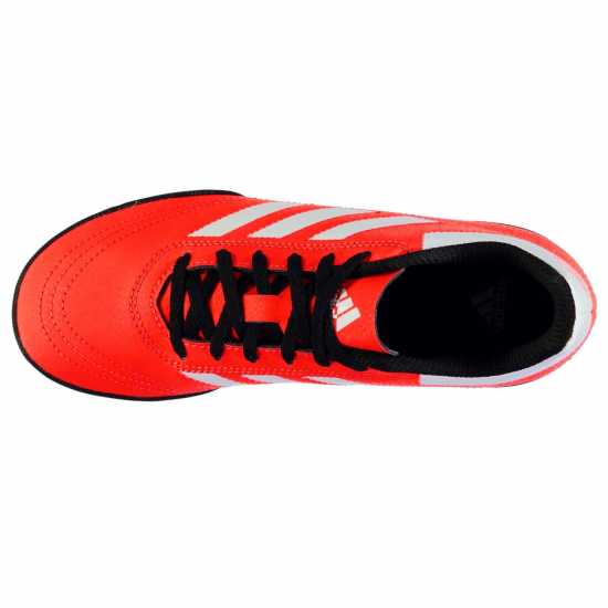 Adidas Детски Маратонки Изкуствен Терен Goletto Junior Astro Turf Trainers Червено/Бяло/Черно Детски футболни бутонки