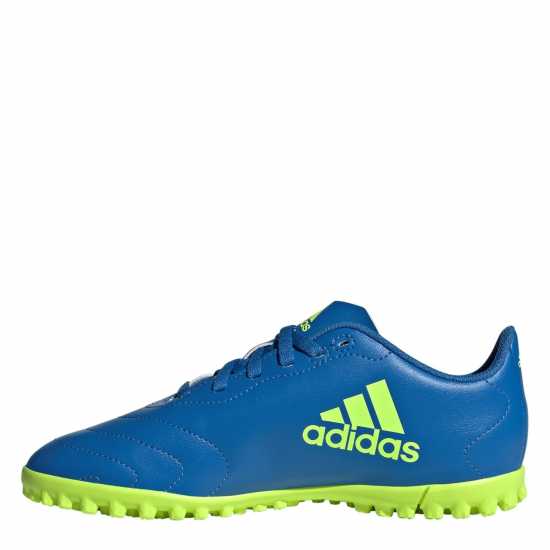 Adidas Детски Маратонки Изкуствен Терен Goletto Junior Astro Turf Trainers Blue/Lemon Футболни стоножки