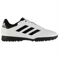 Adidas Детски Маратонки Изкуствен Терен Goletto Junior Astro Turf Trainers White/Black Футболни стоножки