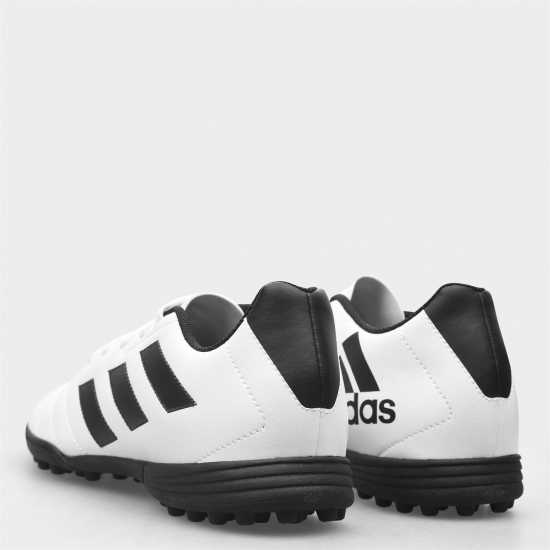 Adidas Детски Маратонки Изкуствен Терен Goletto Junior Astro Turf Trainers White/Black Футболни стоножки