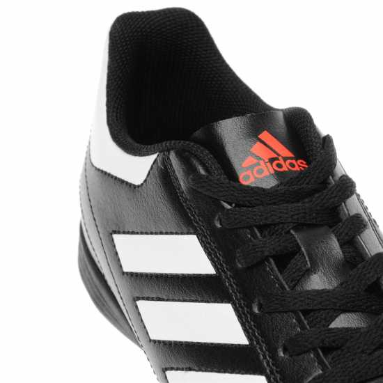 Adidas Goletto Juniors Astro Turf Football Boots Черно/Бяло Детски футболни бутонки