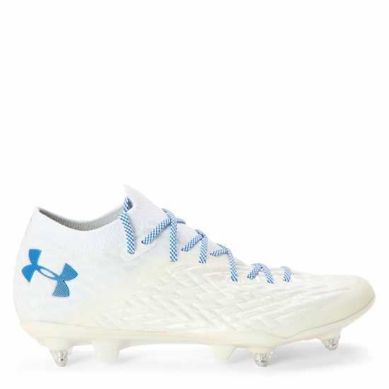 Under Armour Kids' Tm Cl Mag Prohyb Astro Turf Football Boots White 