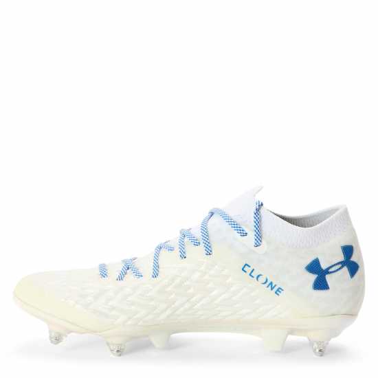Under Armour Kids' Tm Cl Mag Prohyb Astro Turf Football Boots White 