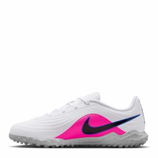 Nike Tiempo Club Junior Astro Turf Football Boots Blue/Wht/Pink 