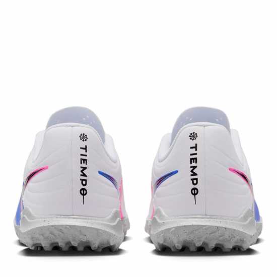 Nike Tiempo Club Junior Astro Turf Football Boots Blue/Wht/Pink 