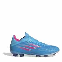 Adidas X .1 Junior Fg Football Boots Blue/Pink Детски футболни бутонки