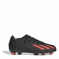 Adidas X .1 Junior Fg Football Boots Black/Red/Grn Футболни стоножки