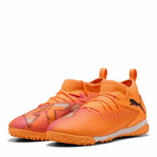 Puma Unisex Kids' Future 8 Match Tt + Mid Astro Turf Football Boots  