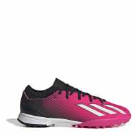 Adidas Детски Маратонки Изкуствен Терен X Ghosted .3 Junior Astro Turf Trainers Pink/Black Футболни стоножки